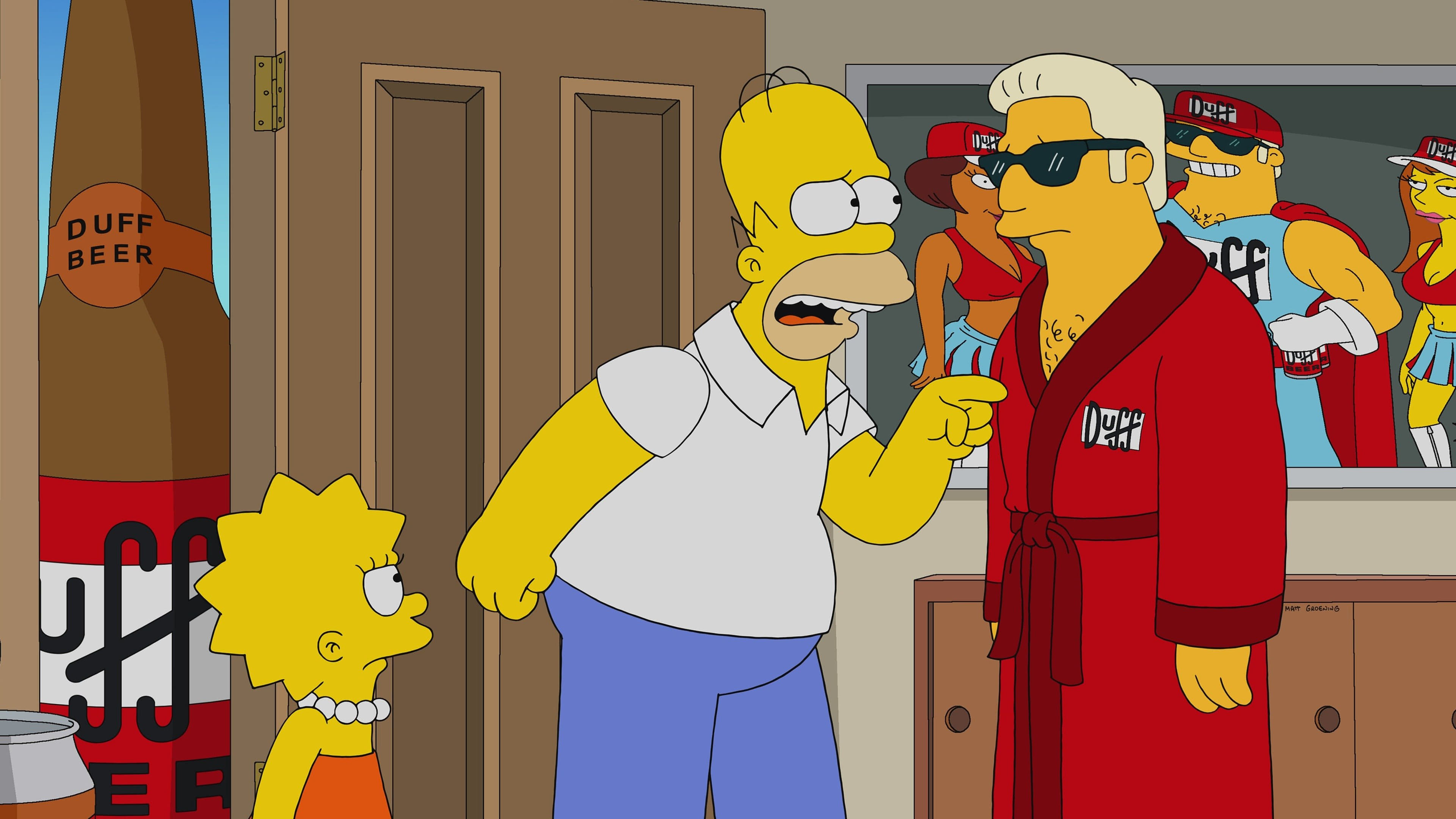 The Simpsons Season 34 :Episode 7  From Beer to Paternity