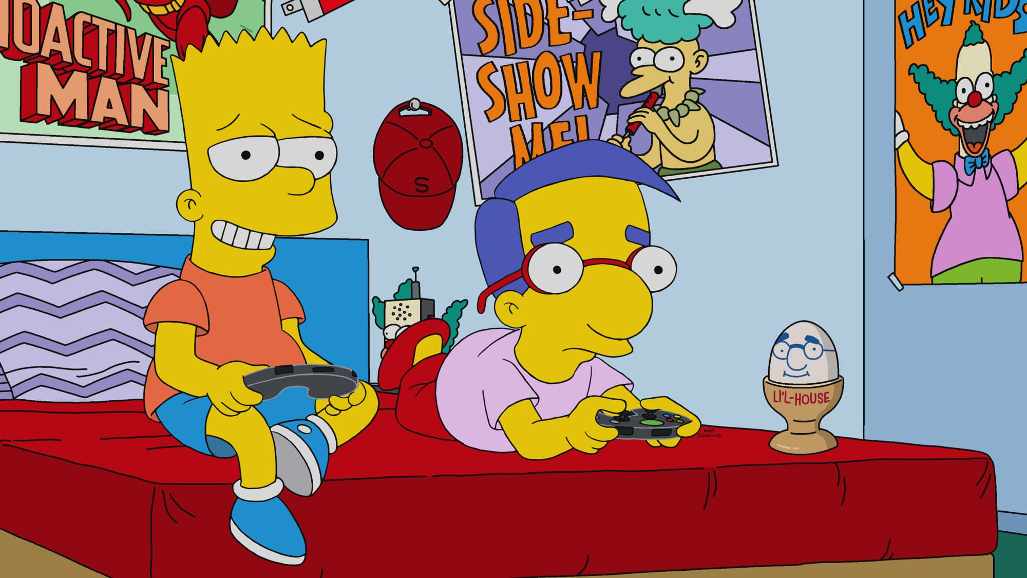 The Simpsons Season 35 :Episode 18  Bart's Brain