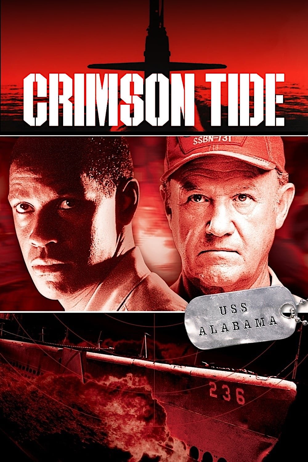 Crimson Tide Movie poster