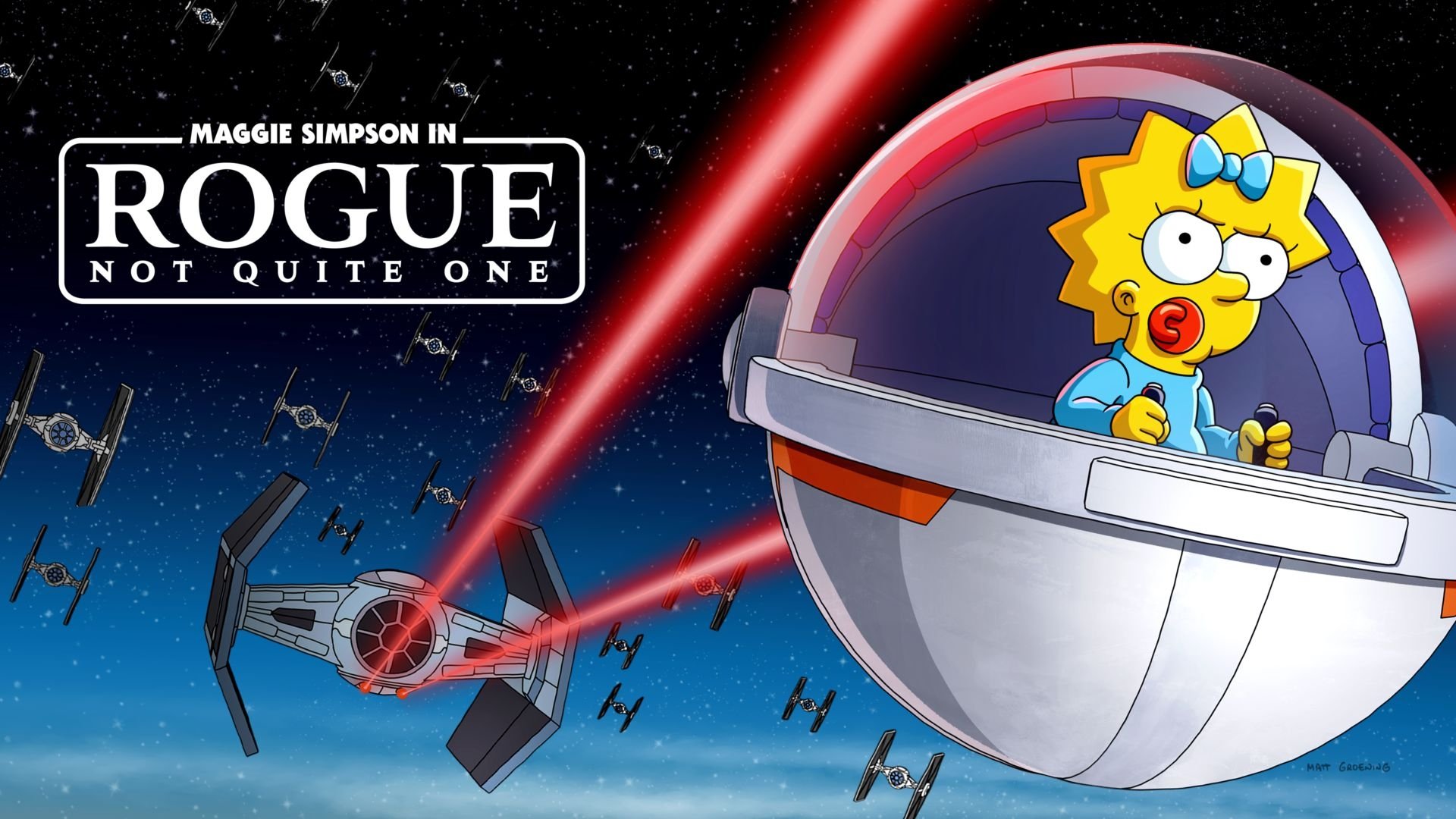 Maggie Simpson in Rogue Not Quite One (2023)