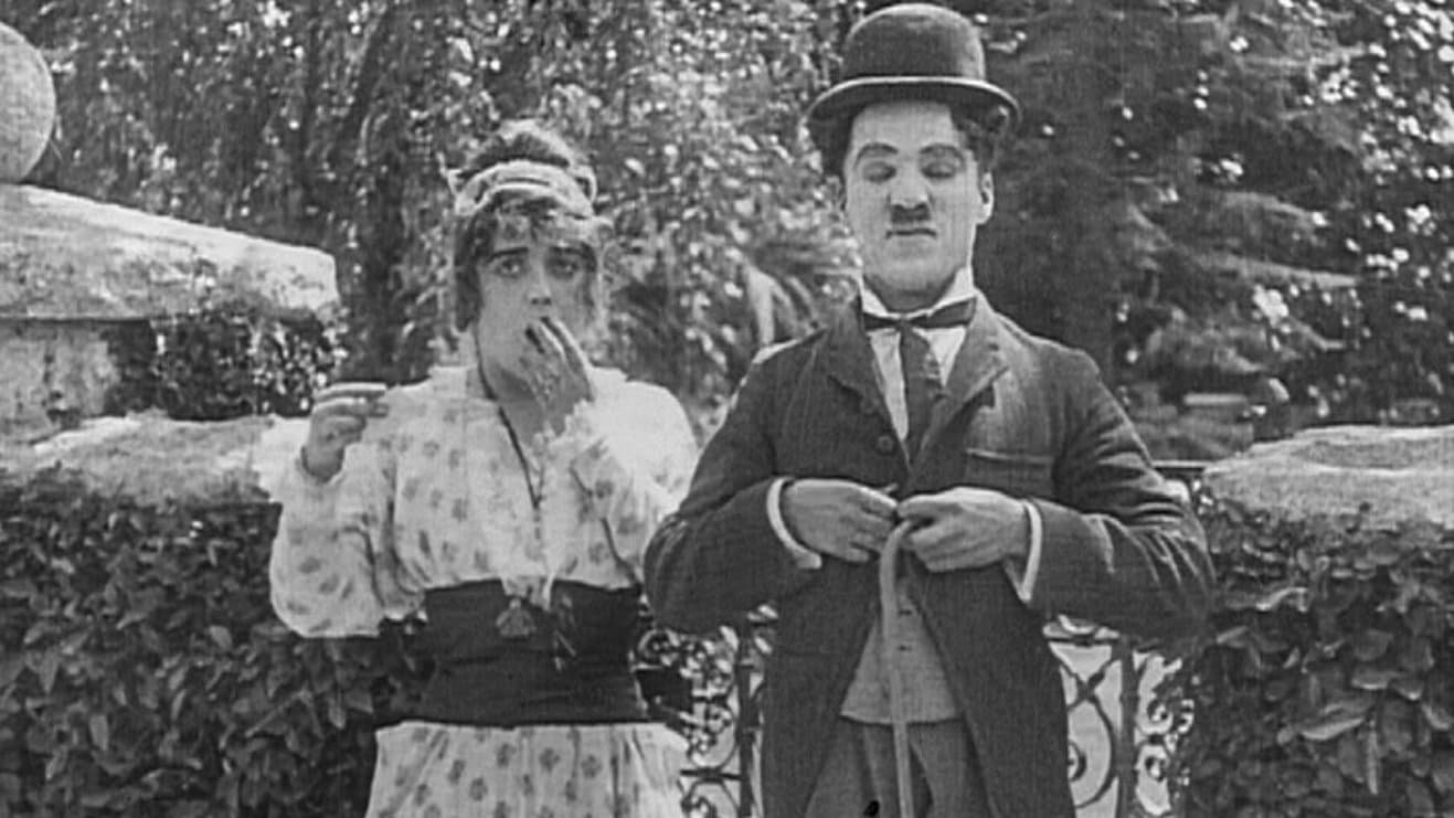 Chaplin som den falske Baron (1914)