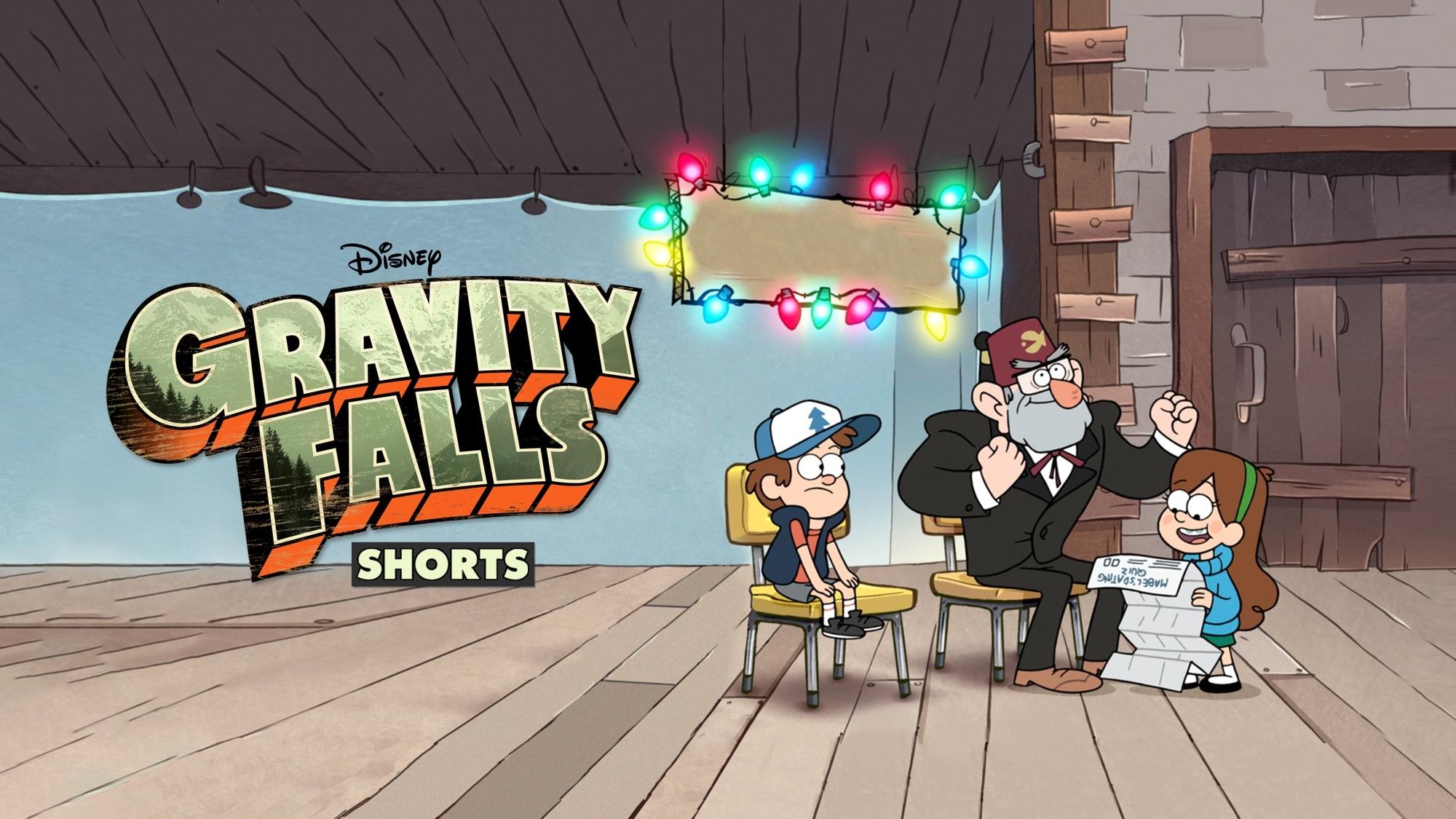 Gravity Falls Shorts background