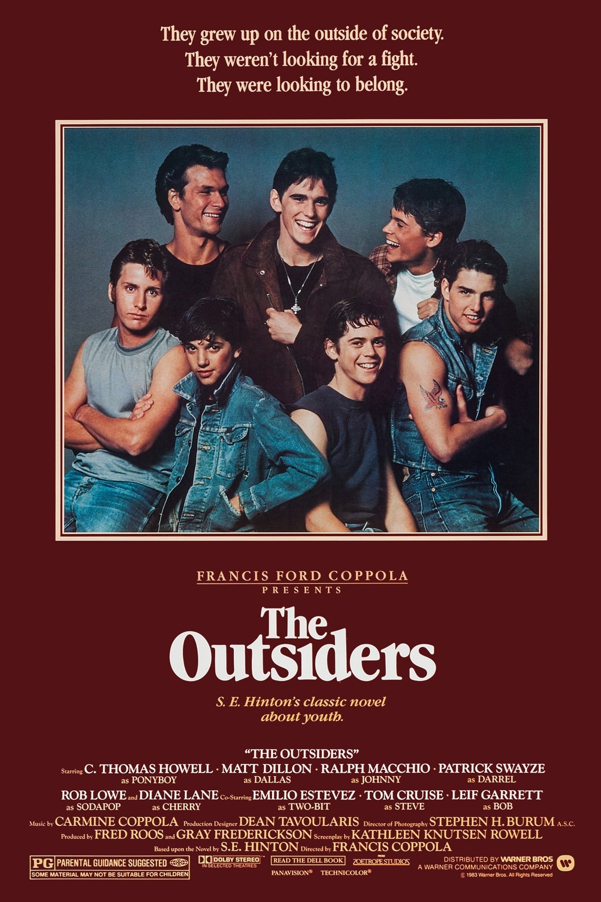 The Outsiders Movie poster