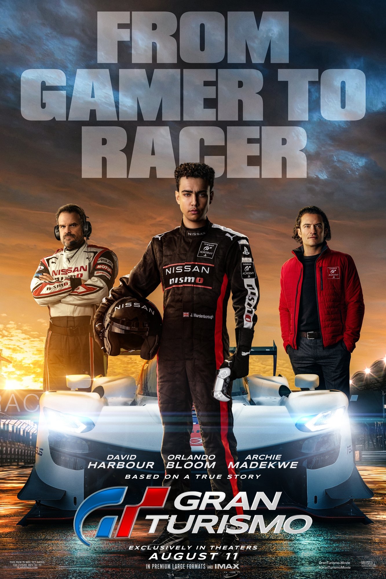 WATCH !! Gran Turismo (2023) FULLMOVIE ONLINE FREE ENGLISH/Dub/SUB Action STREAMINGS Movie Poster