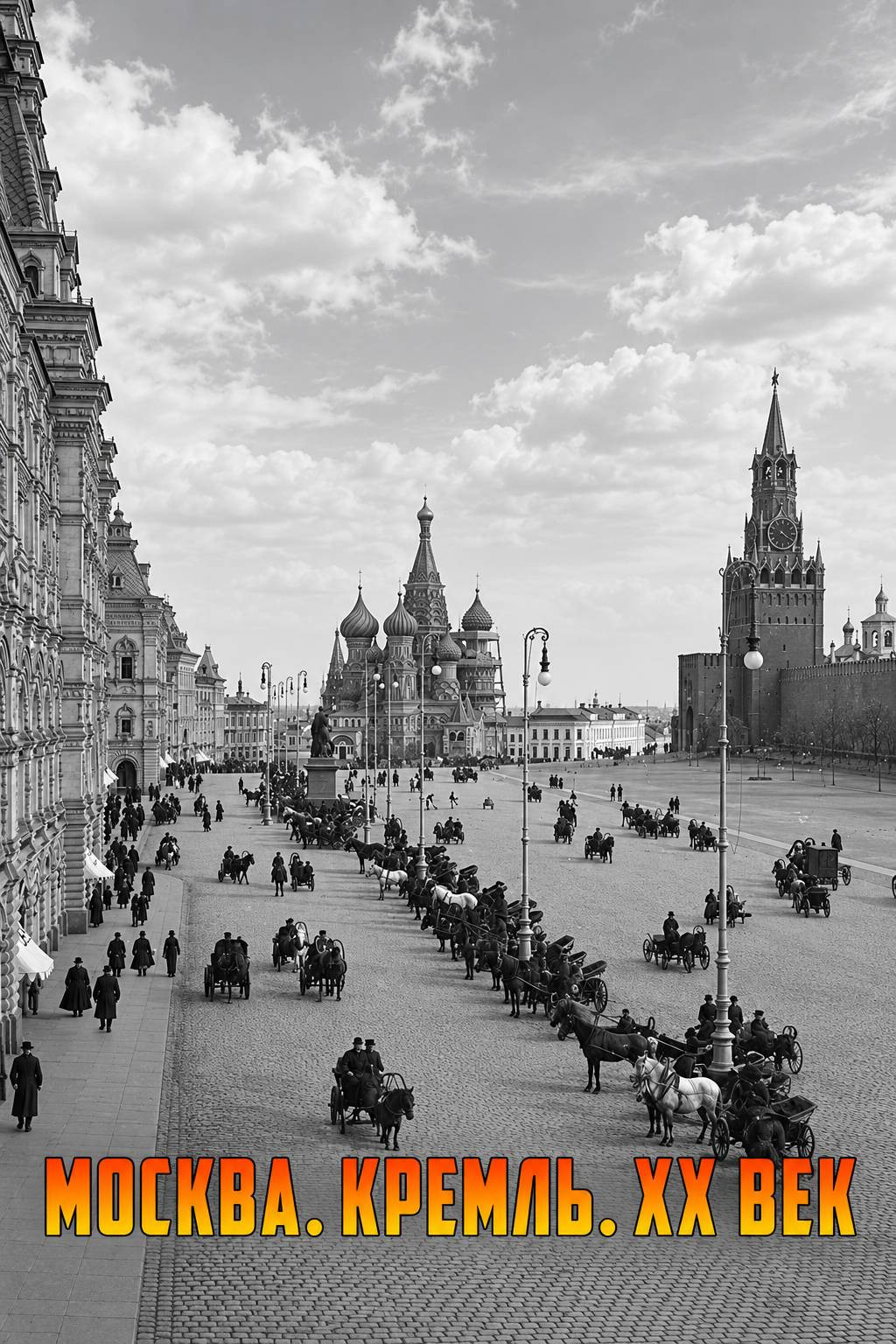 Moscow. Kremlin. 20th Century Poster