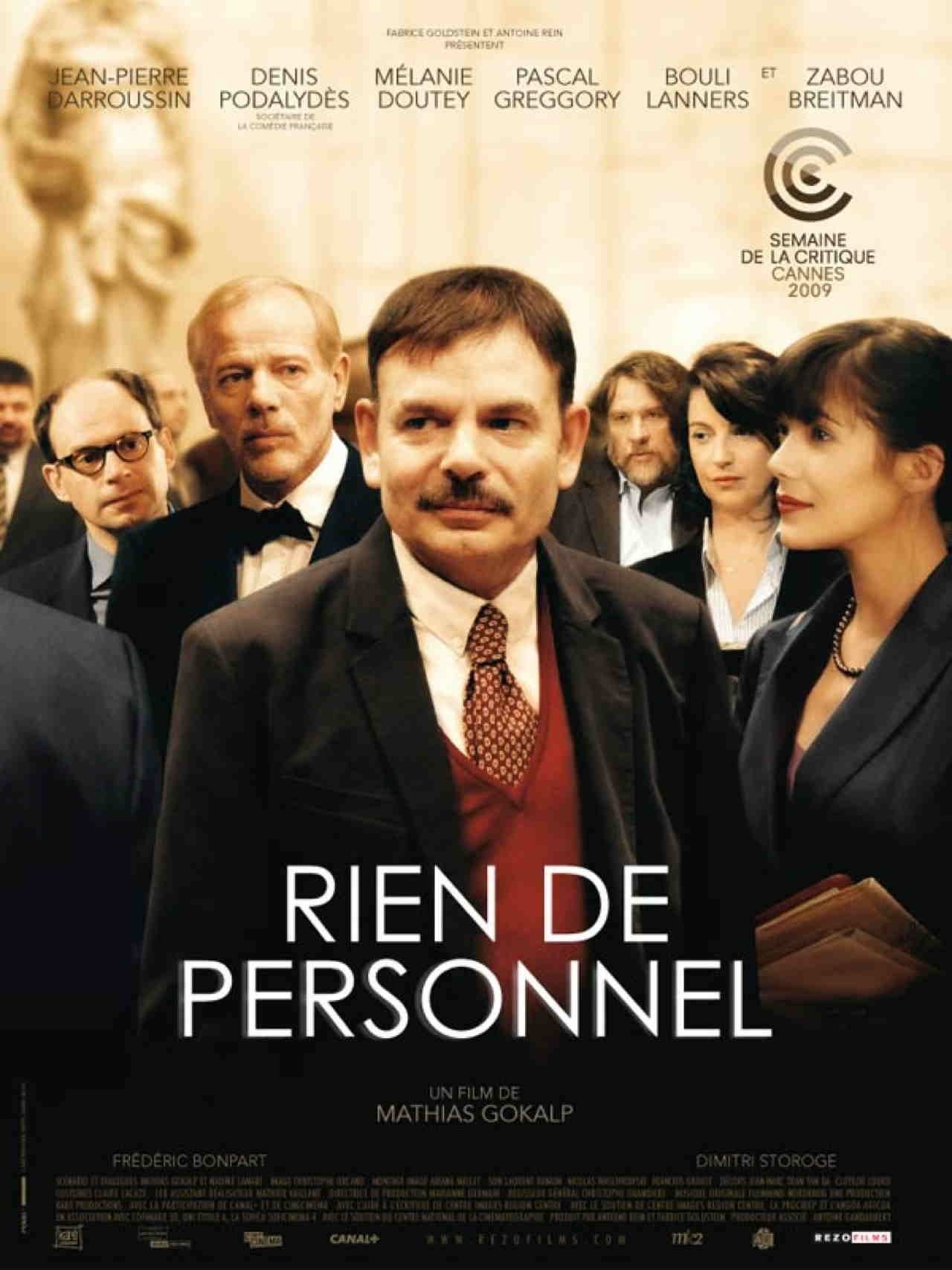 Affiche du film Rien de personnel 11323