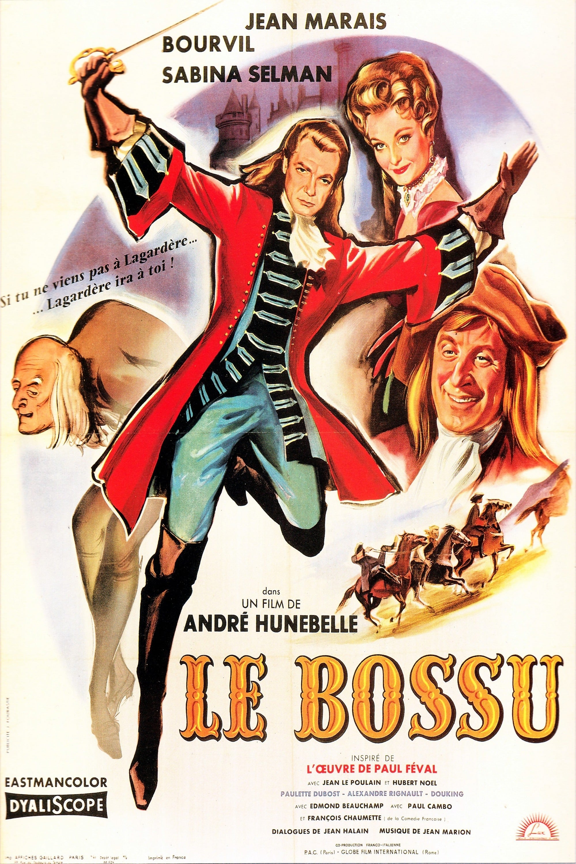 Affiche du film Le Bossu 139351