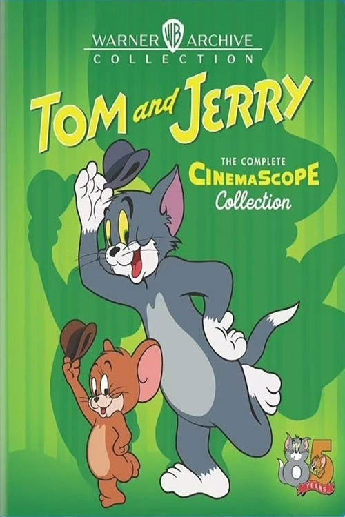 Plakat, der markedsfører Tom and Jerry: The Complete CinemaScope Collection