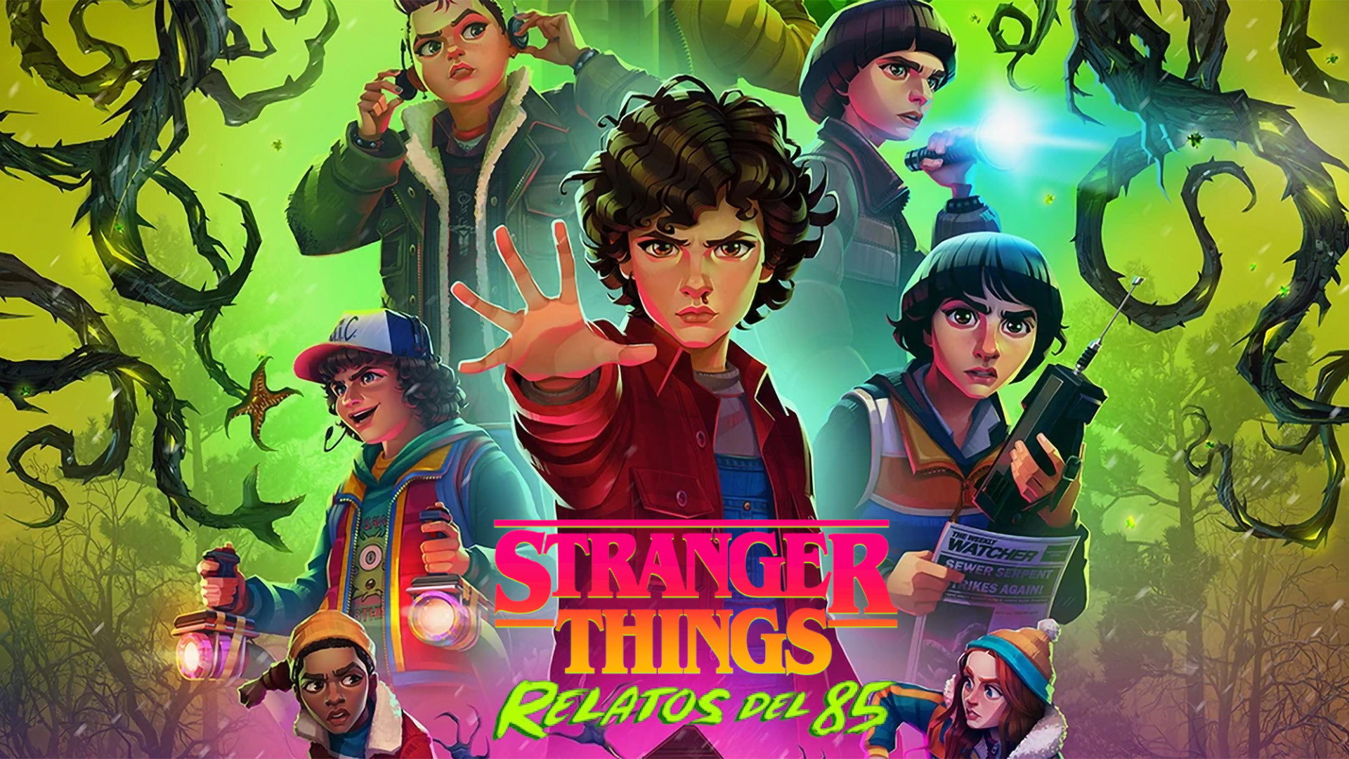 Stranger Things: Tales from '85 backdrop