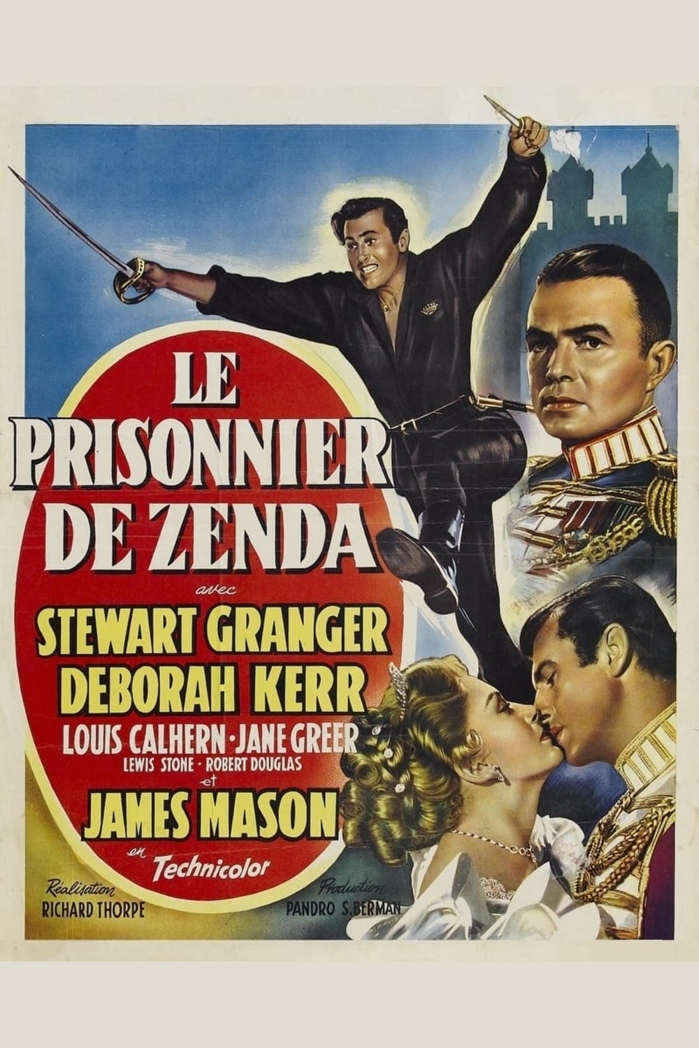Affiche du film Le Prisonnier de Zenda 137606
