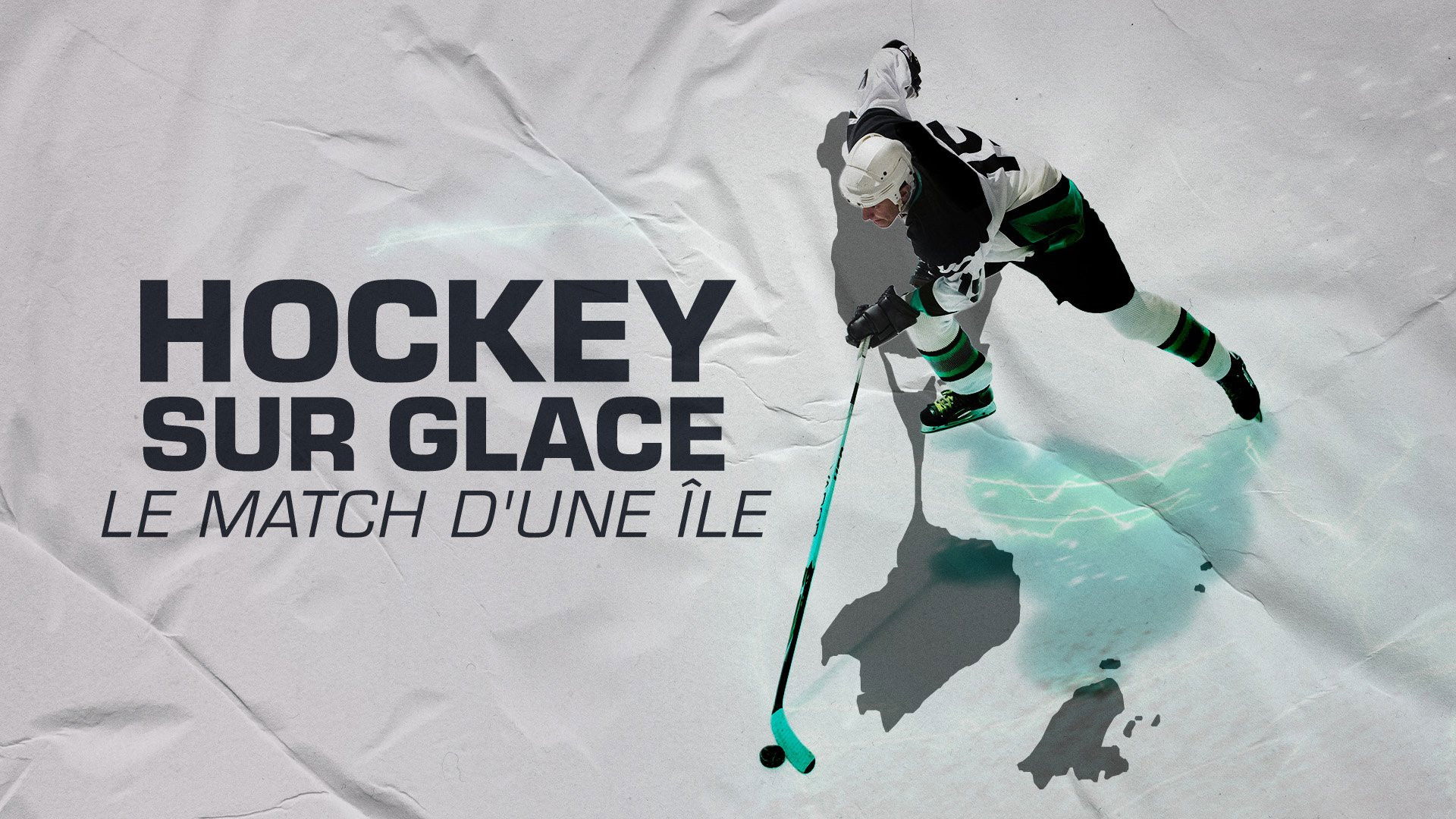 Hockey sur glace, le match d'une île