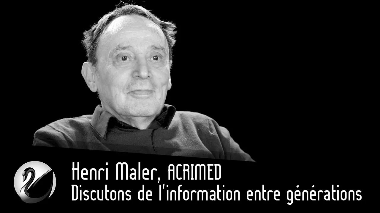 Thinkerview - Henri Maler, ACRIMED : Discutons de l'information entre générations
