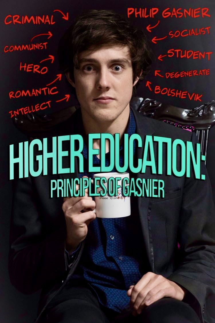 Plakat, der markedsfører Higher Education: Principles of Gasnier