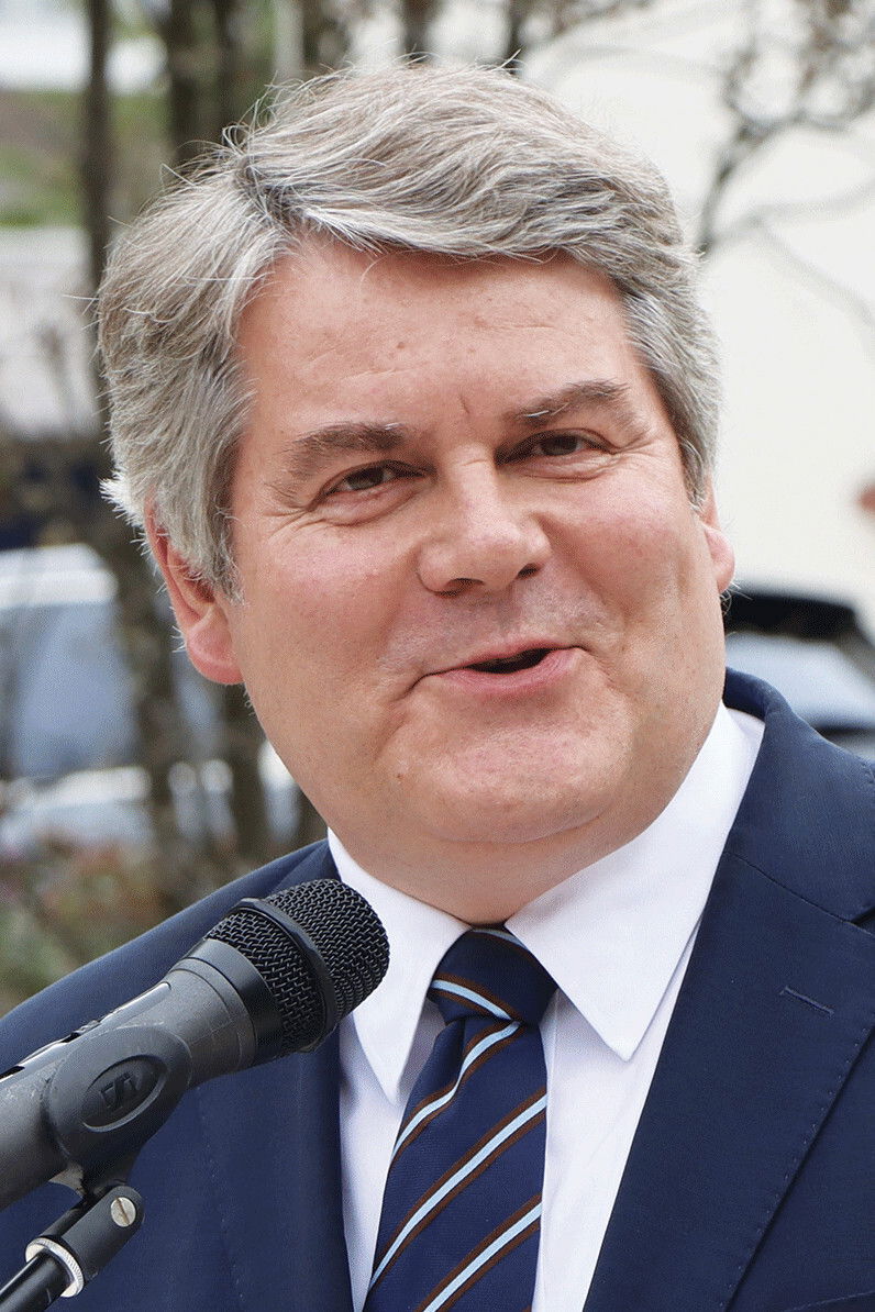 et billede af Franck Louvrier