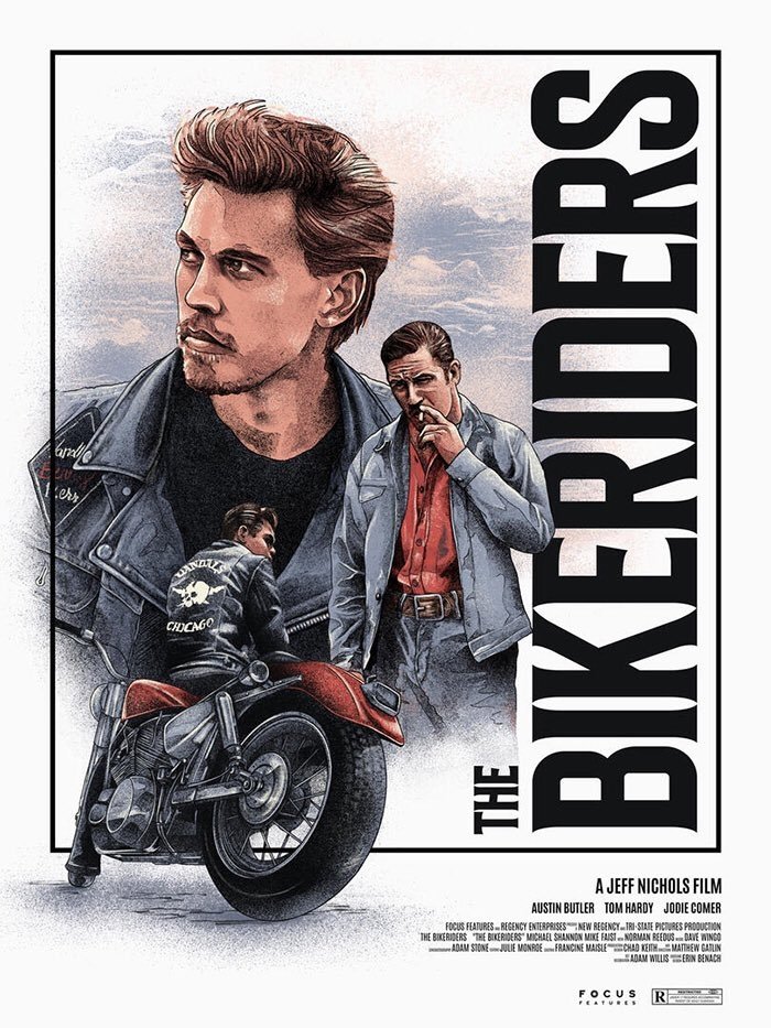 The Bikeriders (2024) Posters — The Movie Database (TMDB)