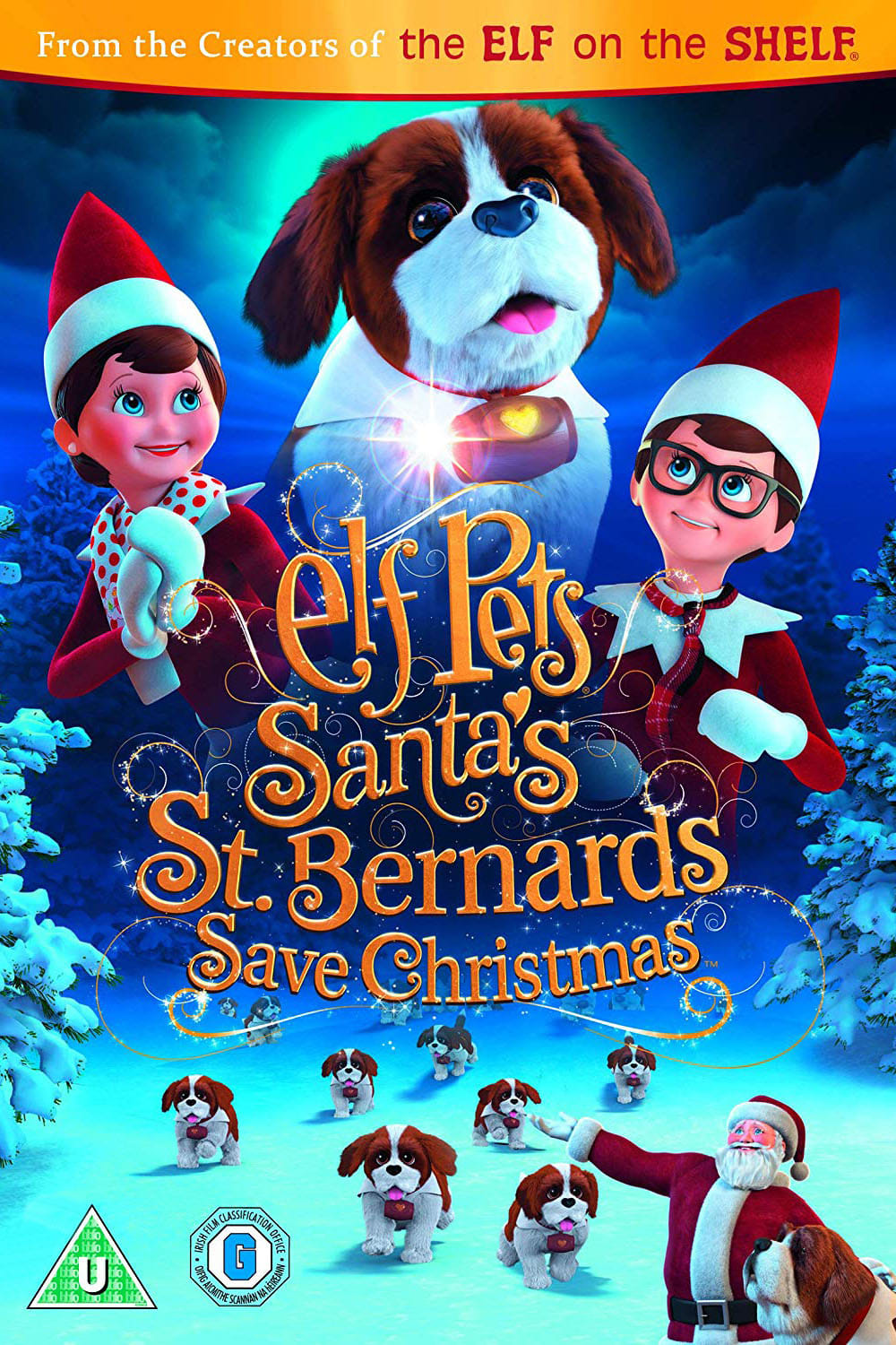 Elf Pets: Santas St. Bernards Save Christmas