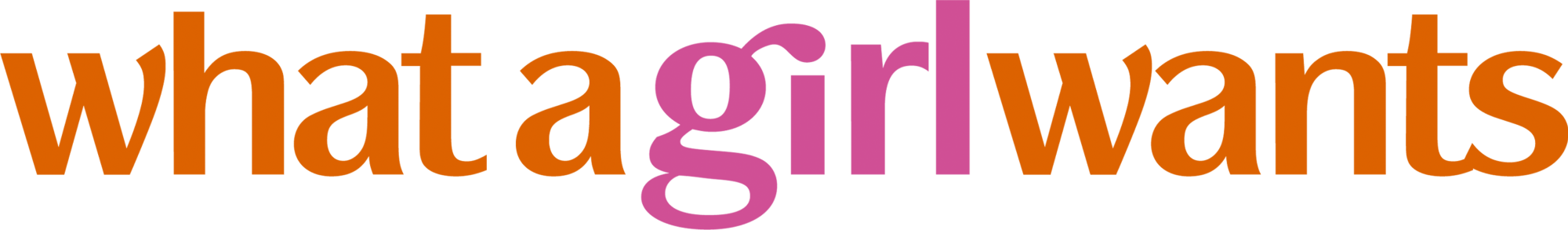 What a Girl Wants Logo
