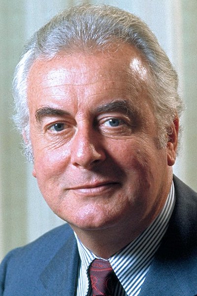 et billede af Gough Whitlam