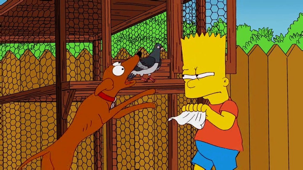 The Simpsons Season 22 :Episode 7  How Munched Is That Birdie in the Window?