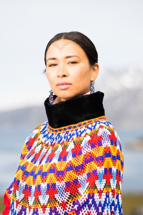 et billede af Nina Sikkersoq