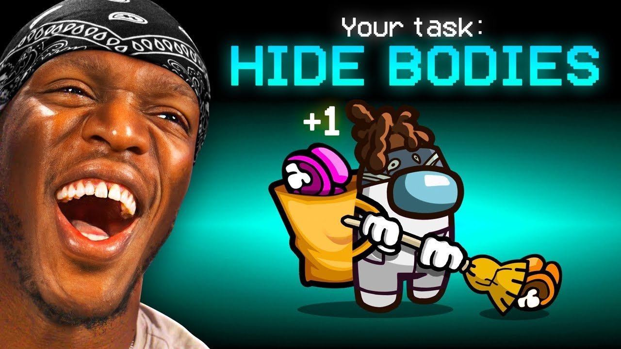 Thumbnail for SIDEMEN AMONG US BUT THE IMPOSTER CAN HIDE BODIES! Season 1 Episode 46