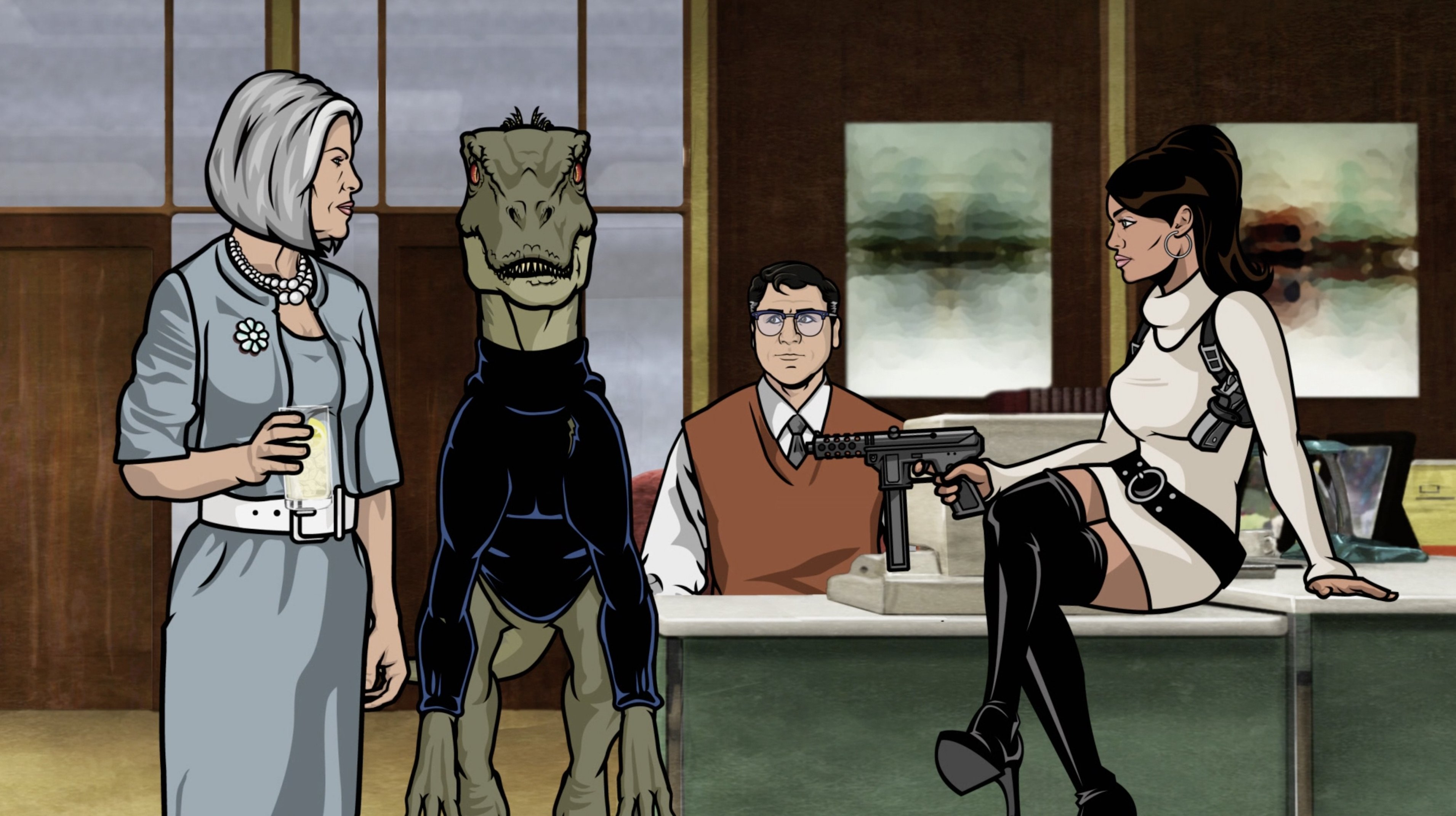 Archer Season 0 :Episode 21  Archersaurus - Self Extinction