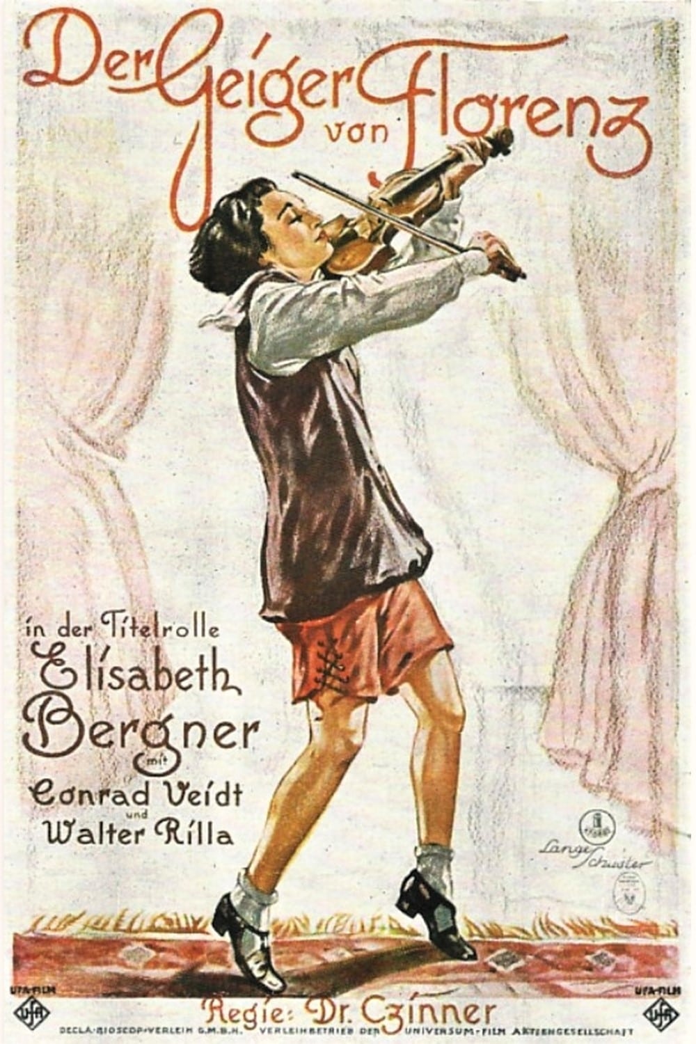 Affiche du film Le Violoniste de Florence 136895