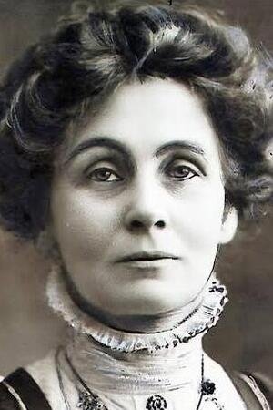 Emmeline Pankhurst's picture in the cast