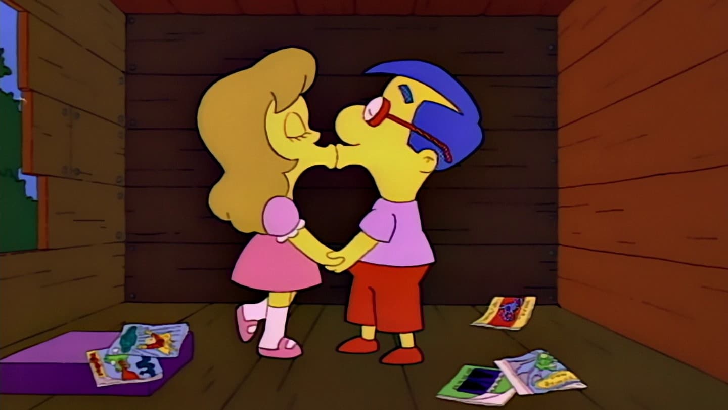 The Simpsons Season 3 :Episode 23  Bart's Friend Falls in Love