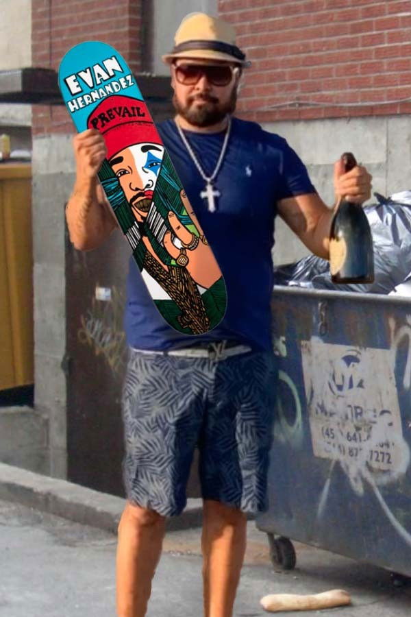 et billede af Evan Hernandez