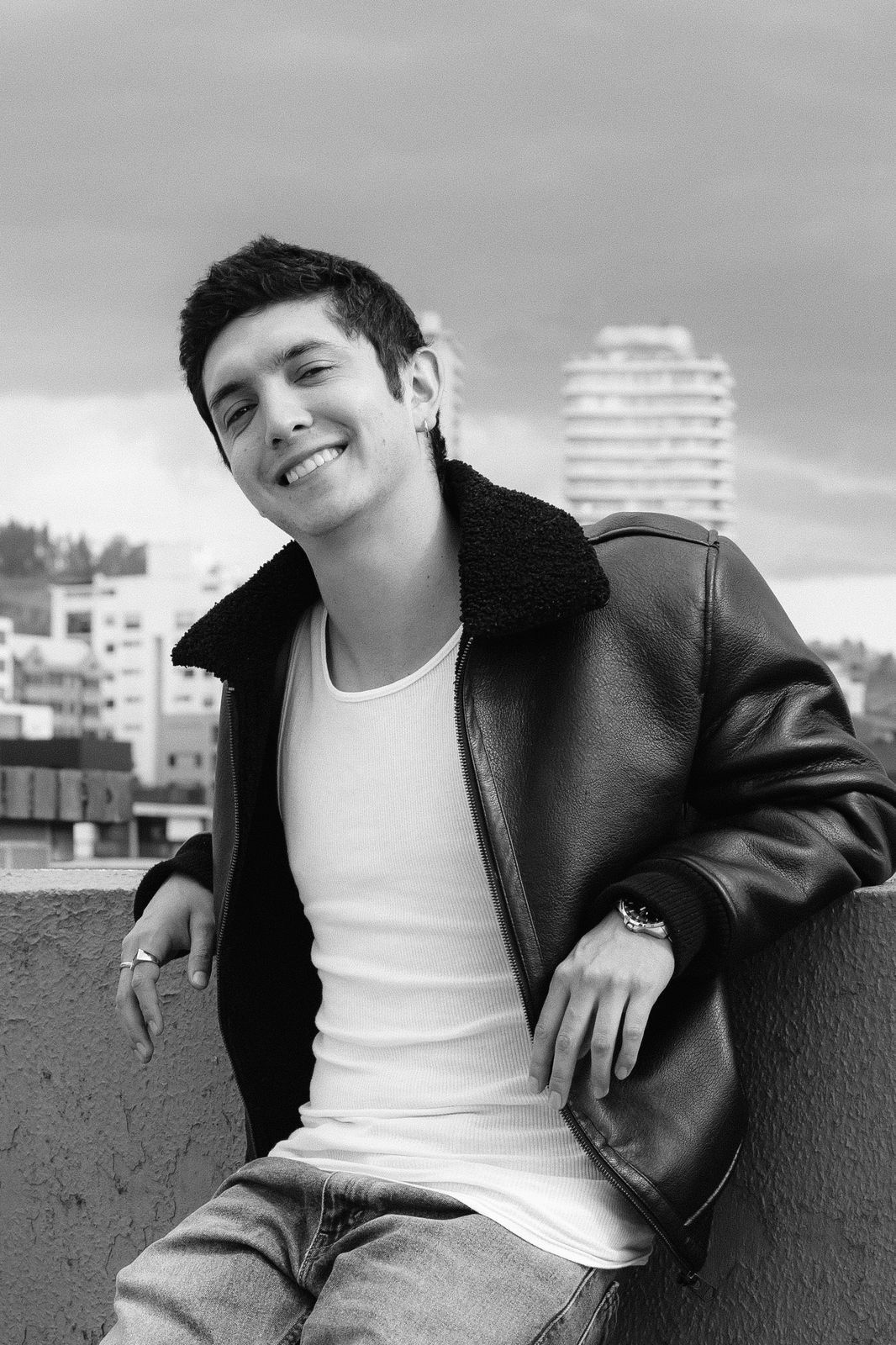 et billede af Daniel Calvopiña