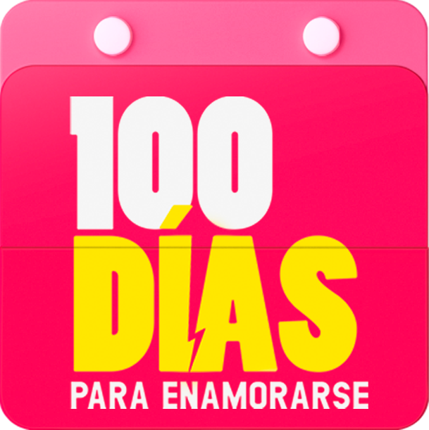 100 días para enamorarse Logo