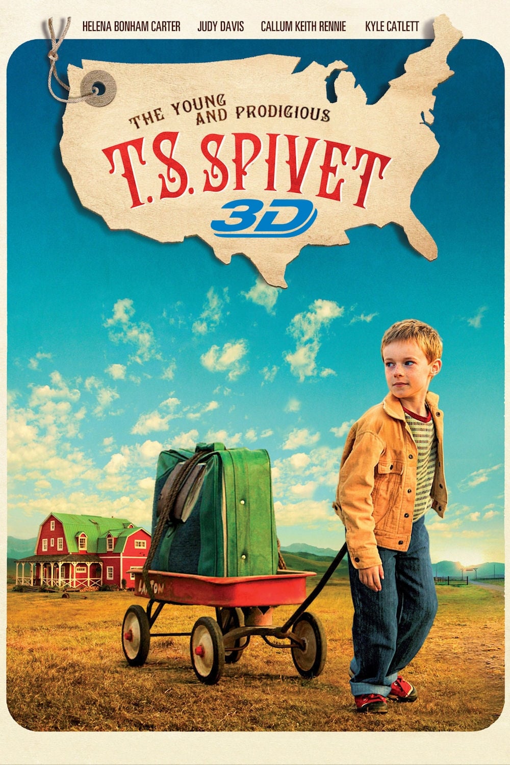 The Young and Prodigious T.S. Spivet Movie poster