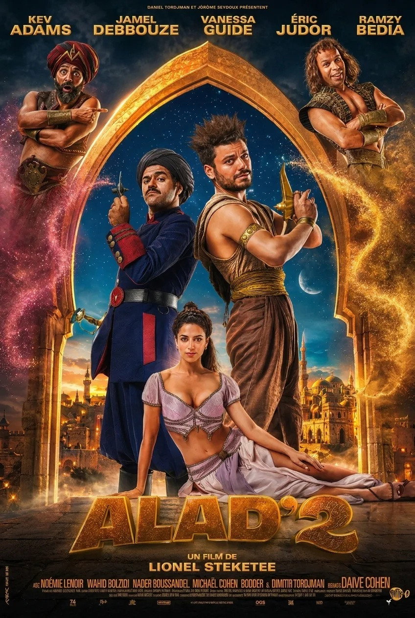 EN - Alad 2, Aladdin 2, Les Nouvelles Aventures d'Aladin 2 (2018) (FRENCH ENG-SUB) KEV ADAMS