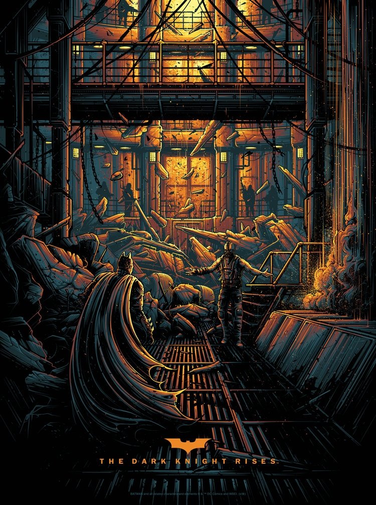 The Dark Knight Rises Movie poster