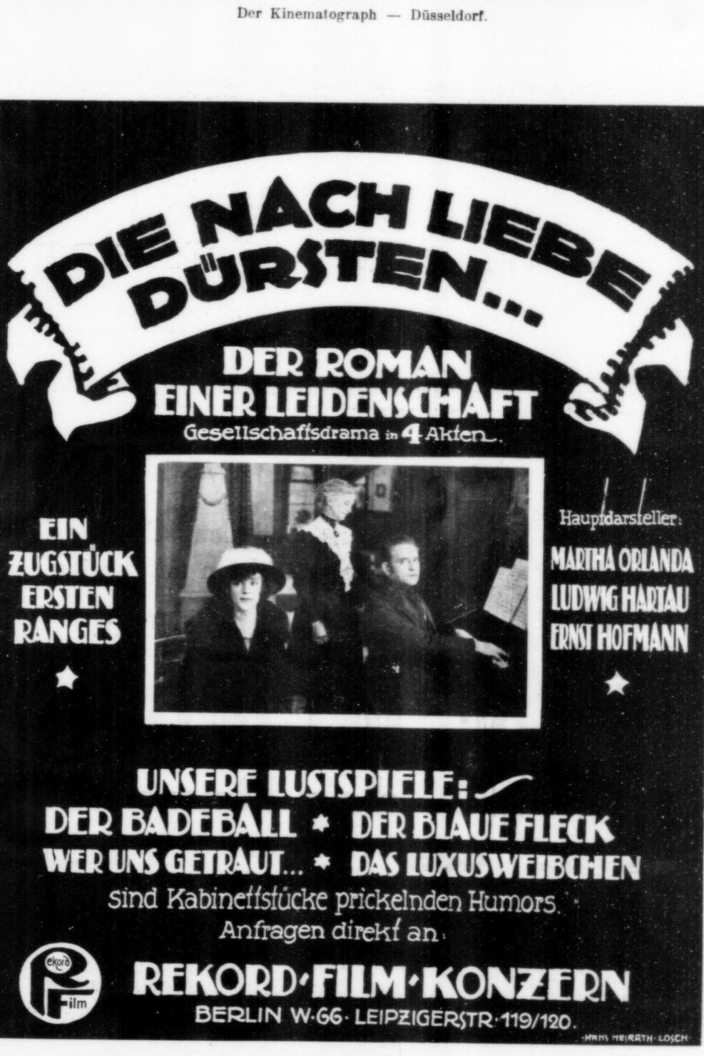 Die nach Liebe dürsten Die nach Liebe dürsten