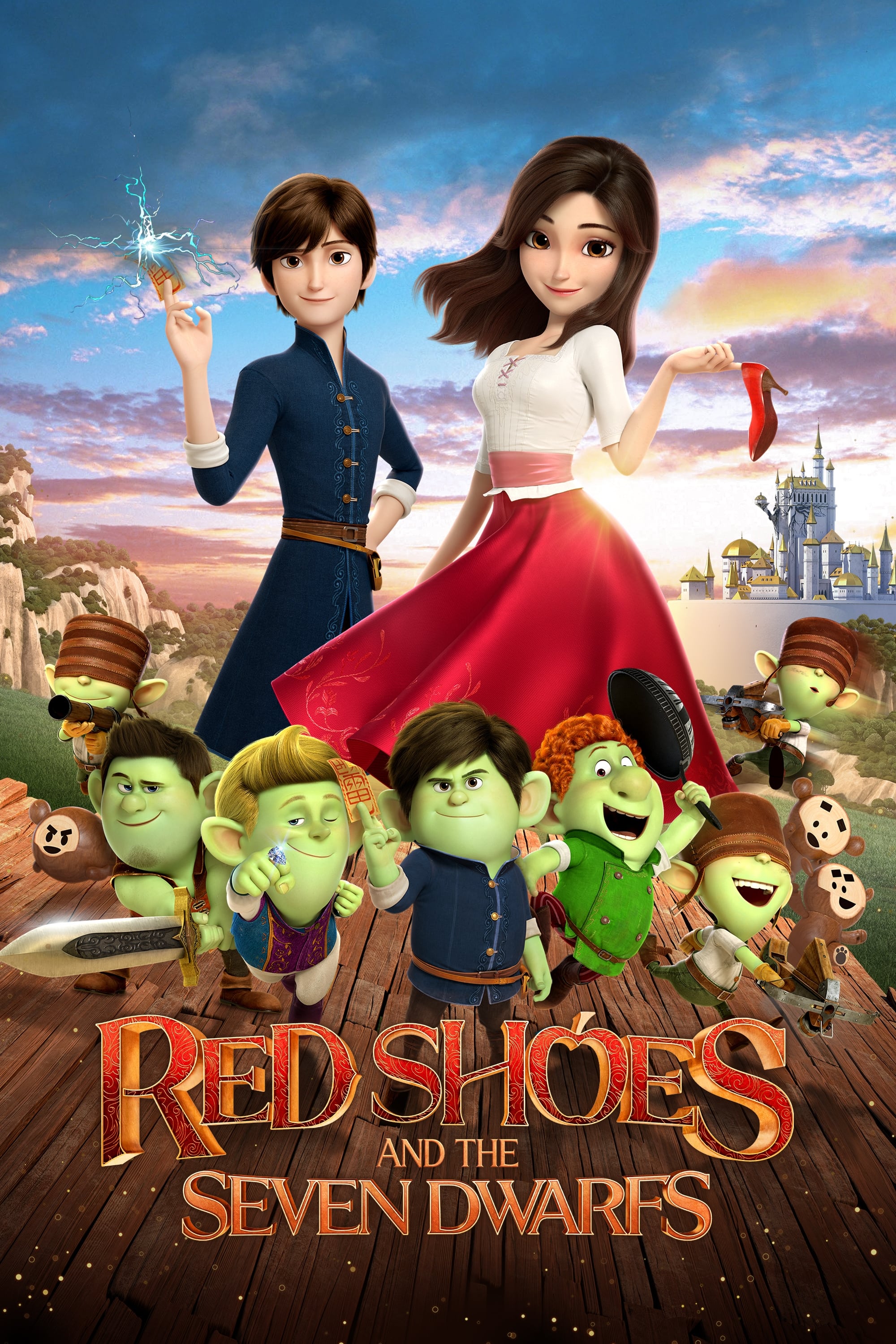 Red Shoes and the Seven Dwarfs