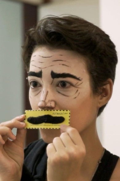 et billede af Luísa Delanne