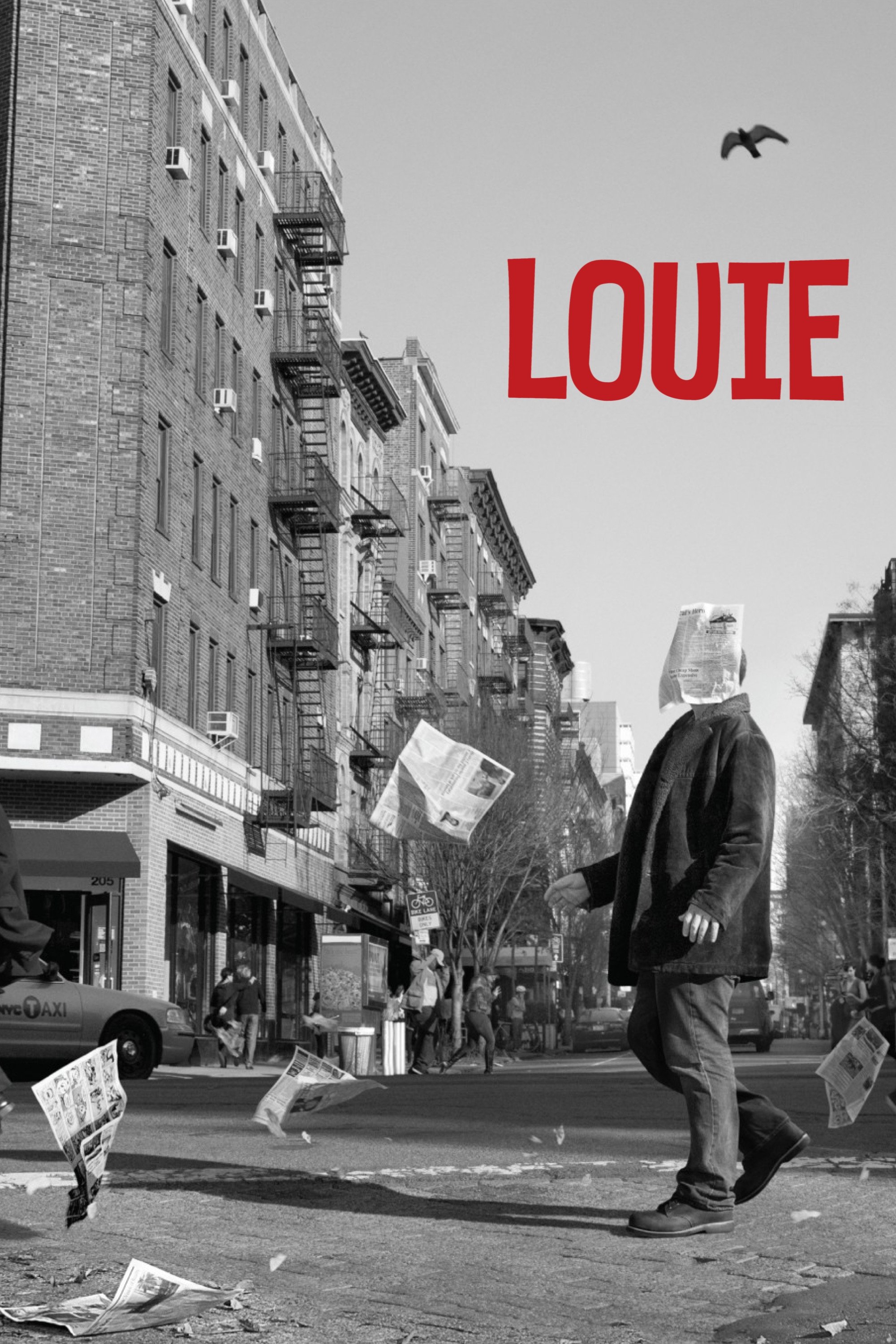 Capa da 3º temporada da série Louie