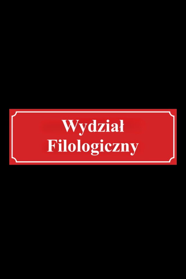 Wydział Filologiczny