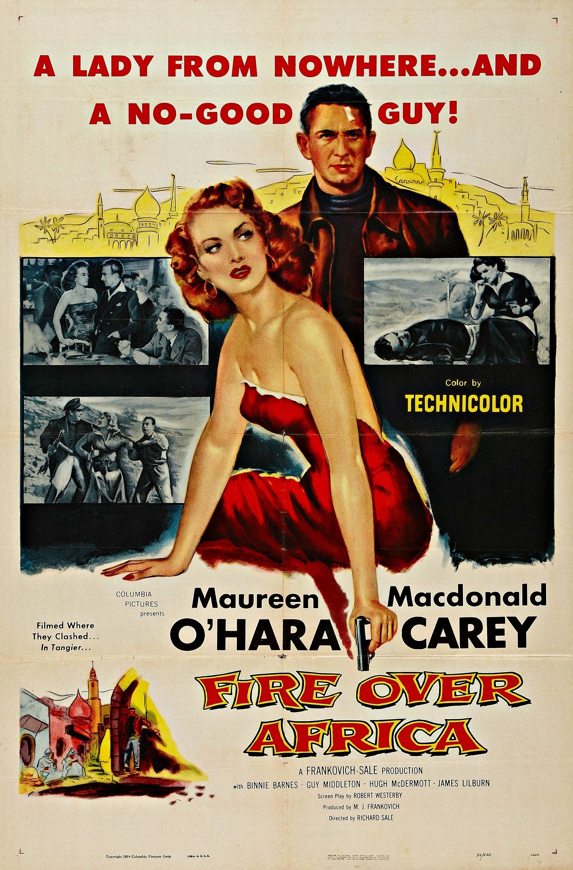 Fire Over Africa (1954) - Posters — The Movie Database (TMDb)