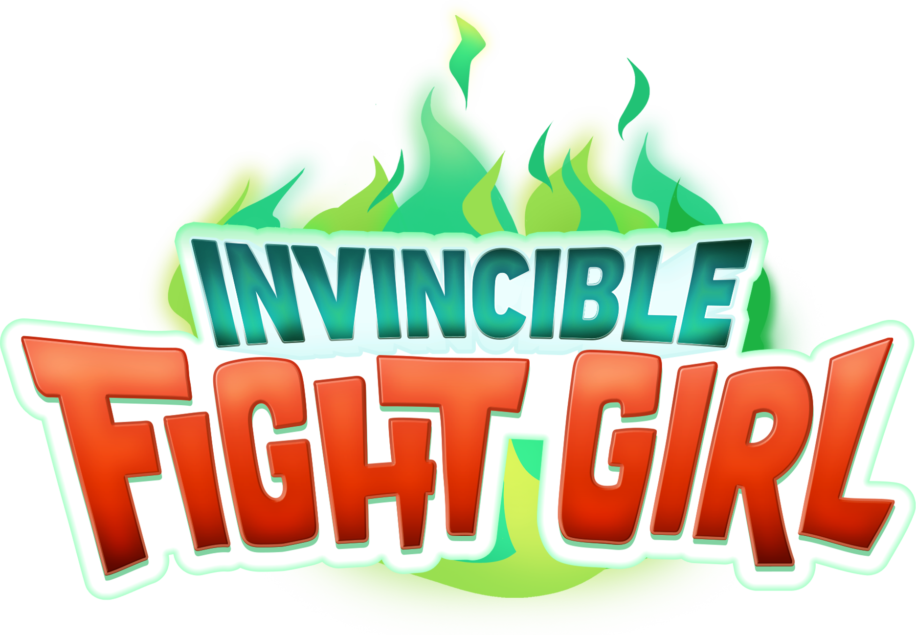 Invincible Fight Girl Logo
