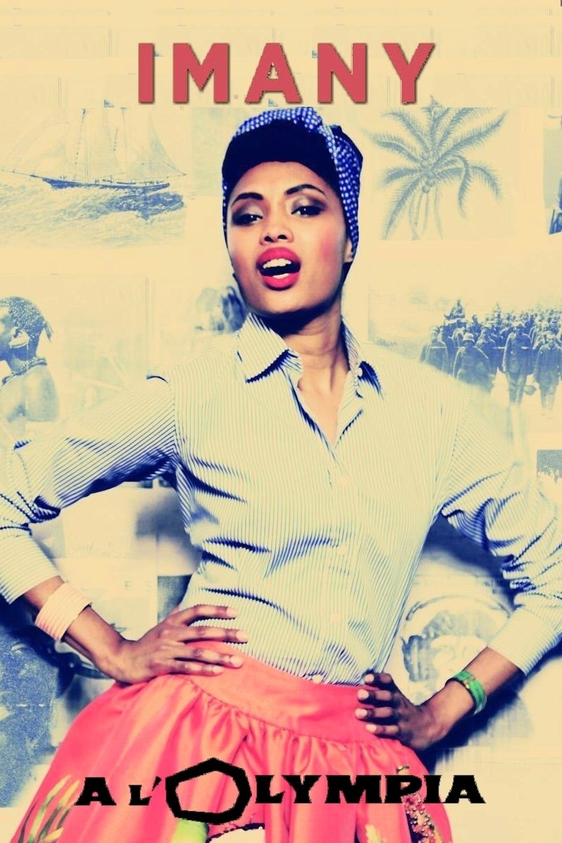 Imany &agrave; l'Olympia