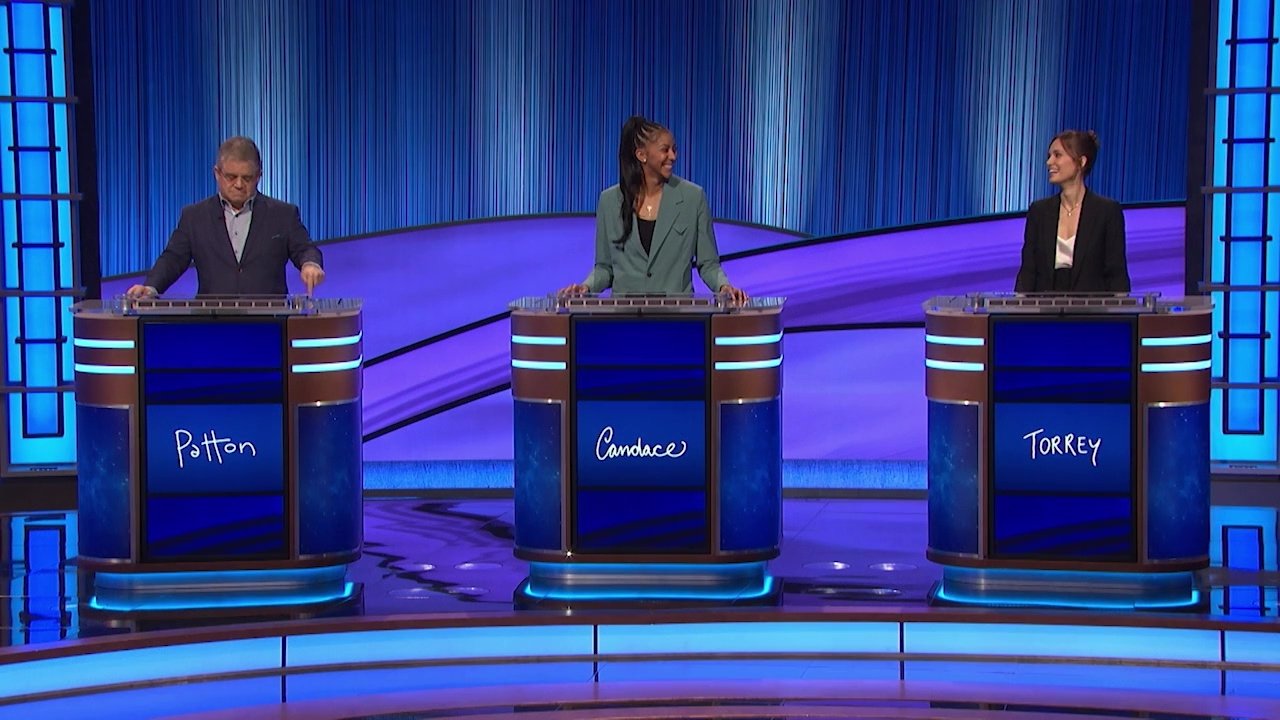 Thumbnail for Quarterfinal #8: Patton Oswalt, Candace Parker and Torrey DeVitto Season 1 Episode 10