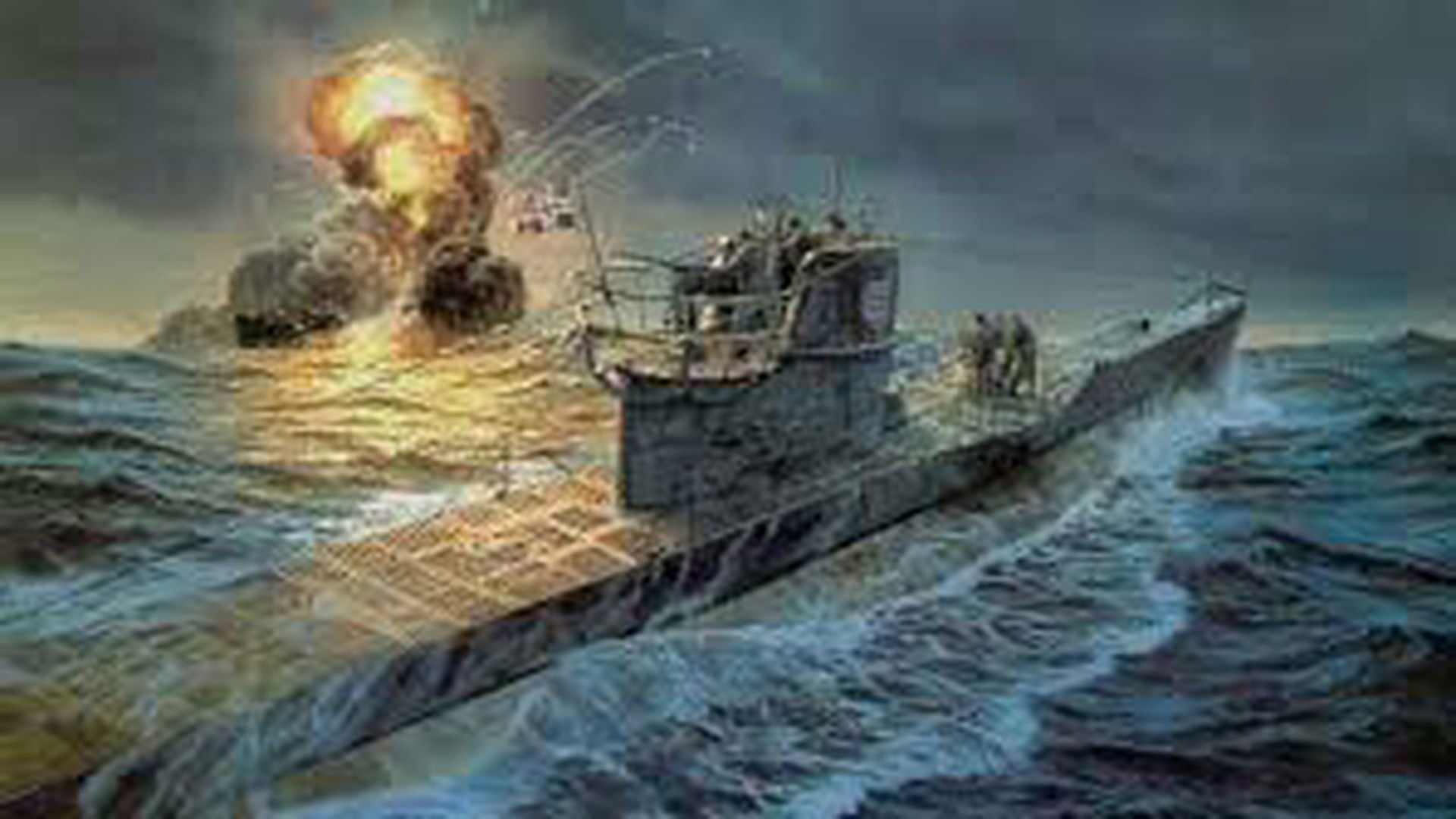 Attack and Capture: The Story of U-Boat 505 backdrop