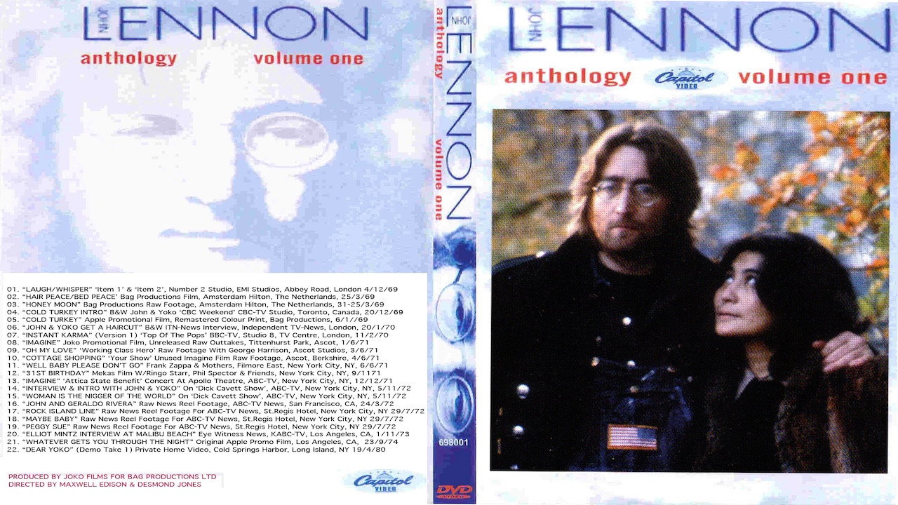 John Lennon  - Video Anthology Vol. 1