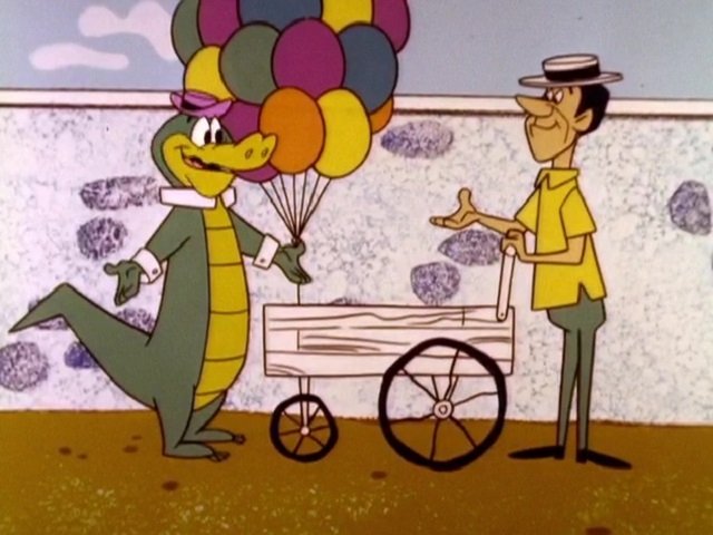 Wally Gator - Lippy Le Lion Et Son Compagnon - Touché La Tortue - Voyages en ballons (Wally Gator)