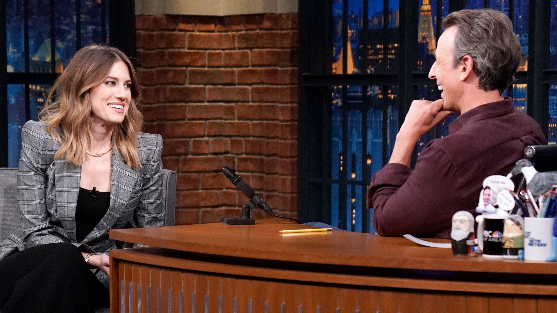 Late Night with Seth Meyers Season 11 :Episode 15  Allison Williams, Fisher Stevens