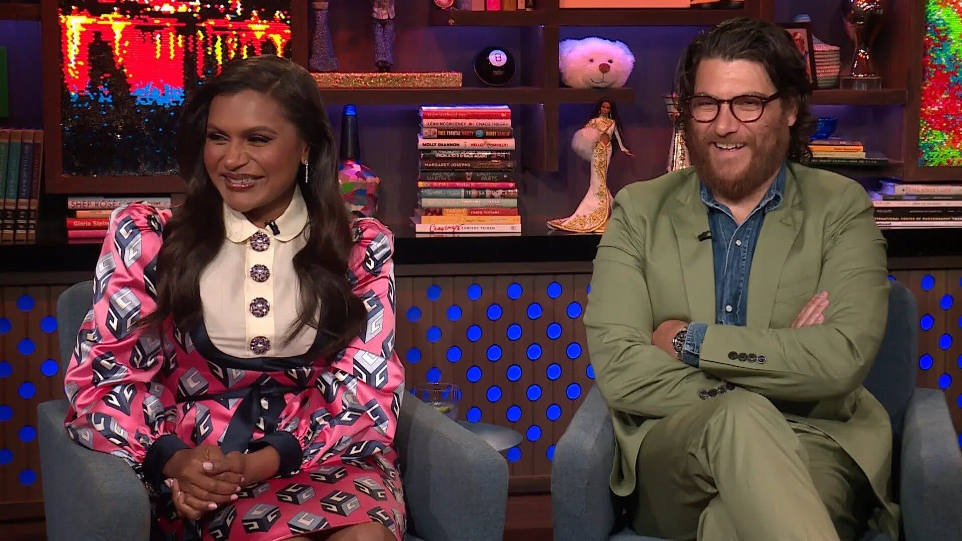 Watch What Happens Live with Andy Cohen Season 19 :Episode 134  Mindy Kaling & Adam Pally