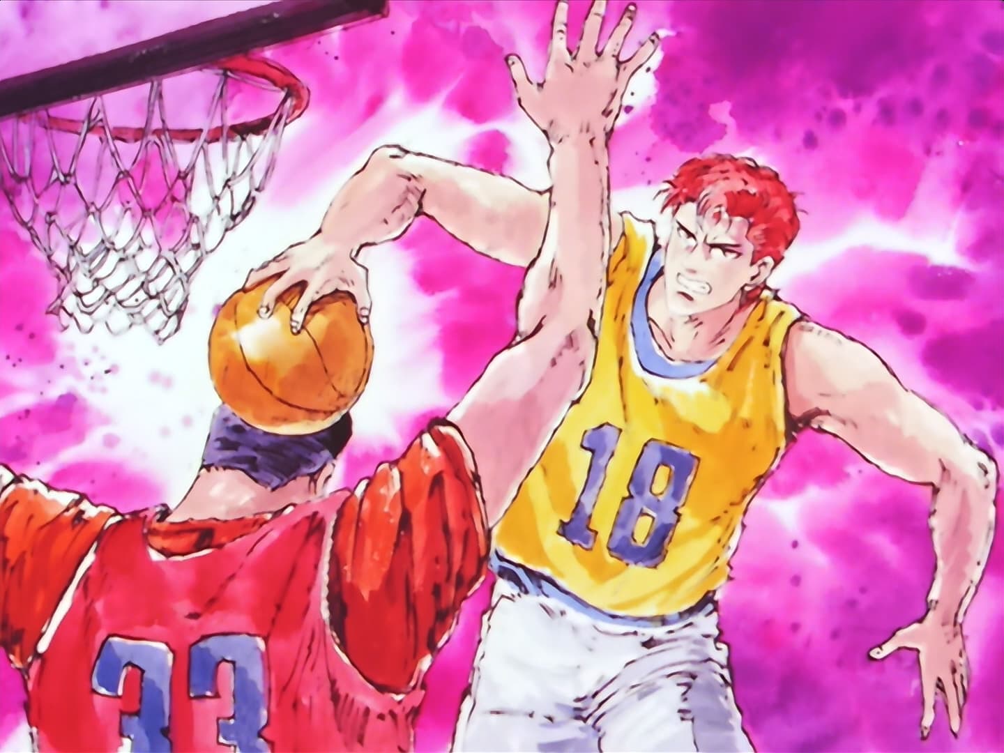 Slam Dunk - Season 1 Episode 7 : El debut de Hanamichi. Explosión de slam dunks (1996)